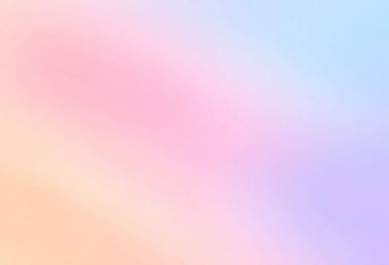 Dégradé pastel orangé et bleu, Les Idéaux