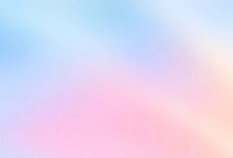 Dégradé pastel bleu et corail, Les Idéaux